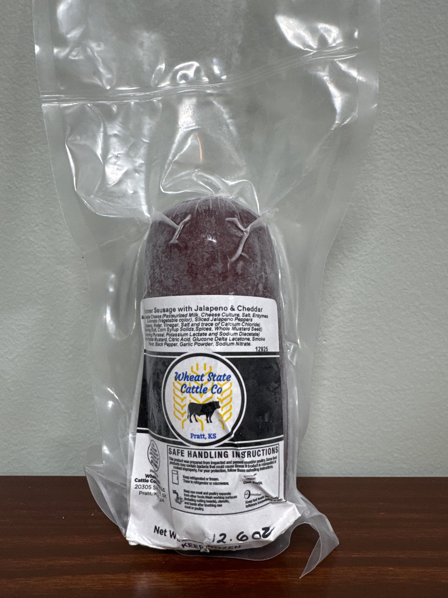 Jalapeño Cheddar Summer Sausage