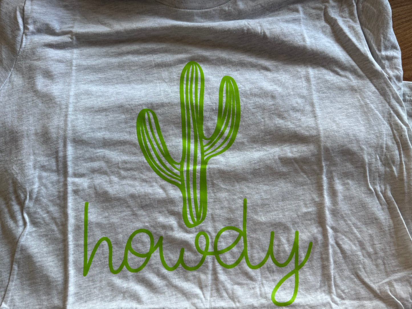 Howdy Cactus T Shirt