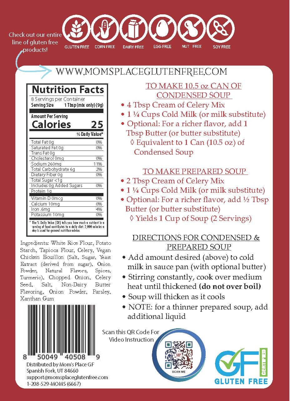 Gluten-Free Cream of Celery Soup Mix