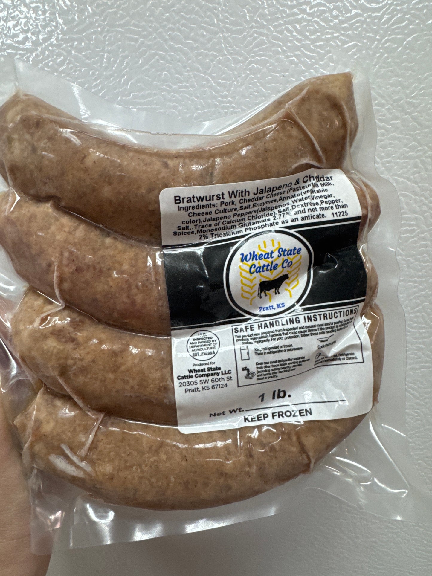 Bratwurst-Jalapeño Cheddar