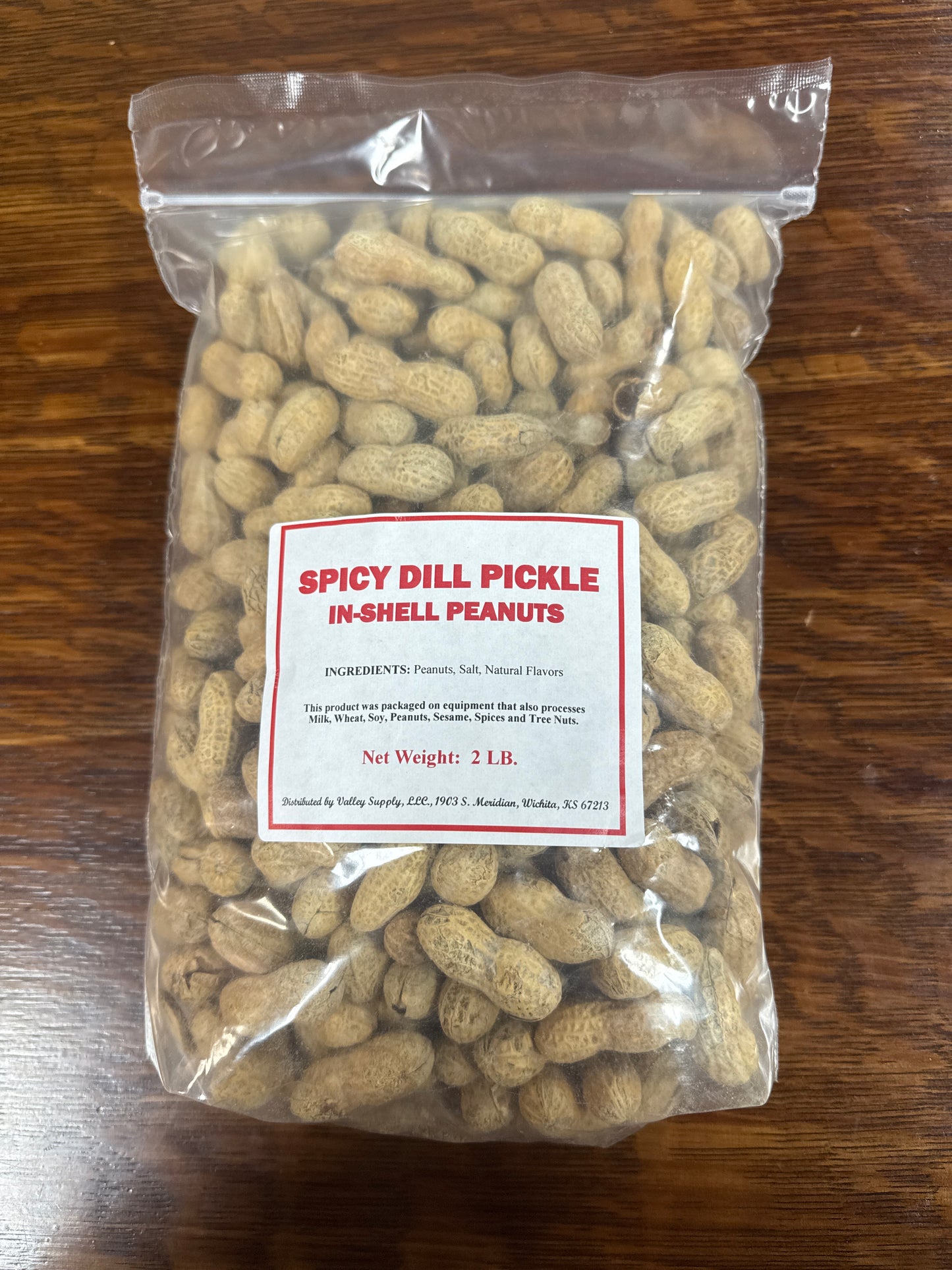 Spicy Dill Pickle Shelled Peanuts