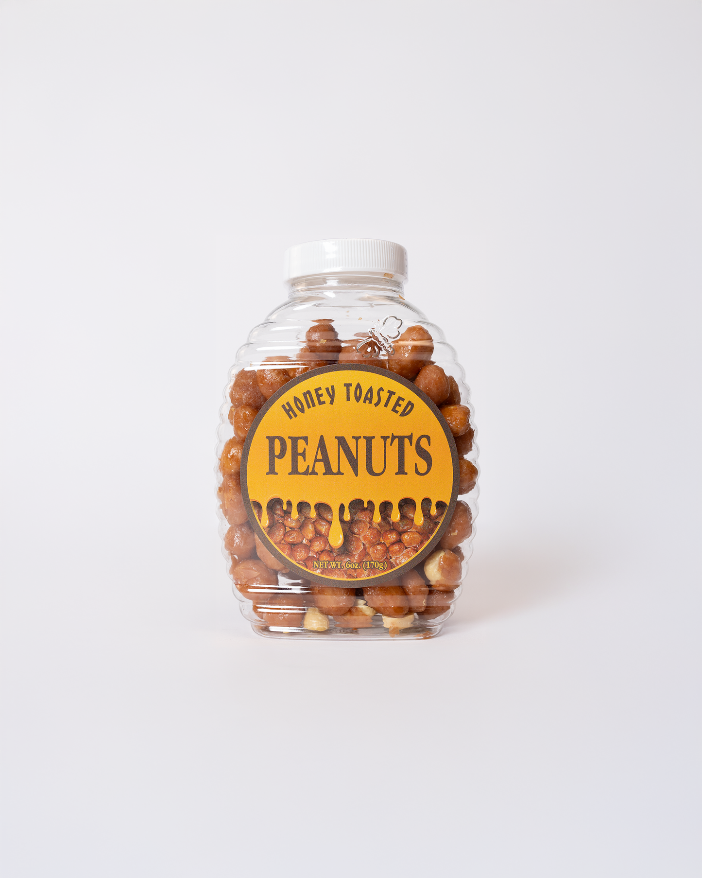 Honey Toasted Peanuts – 6oz Plastic Bottles