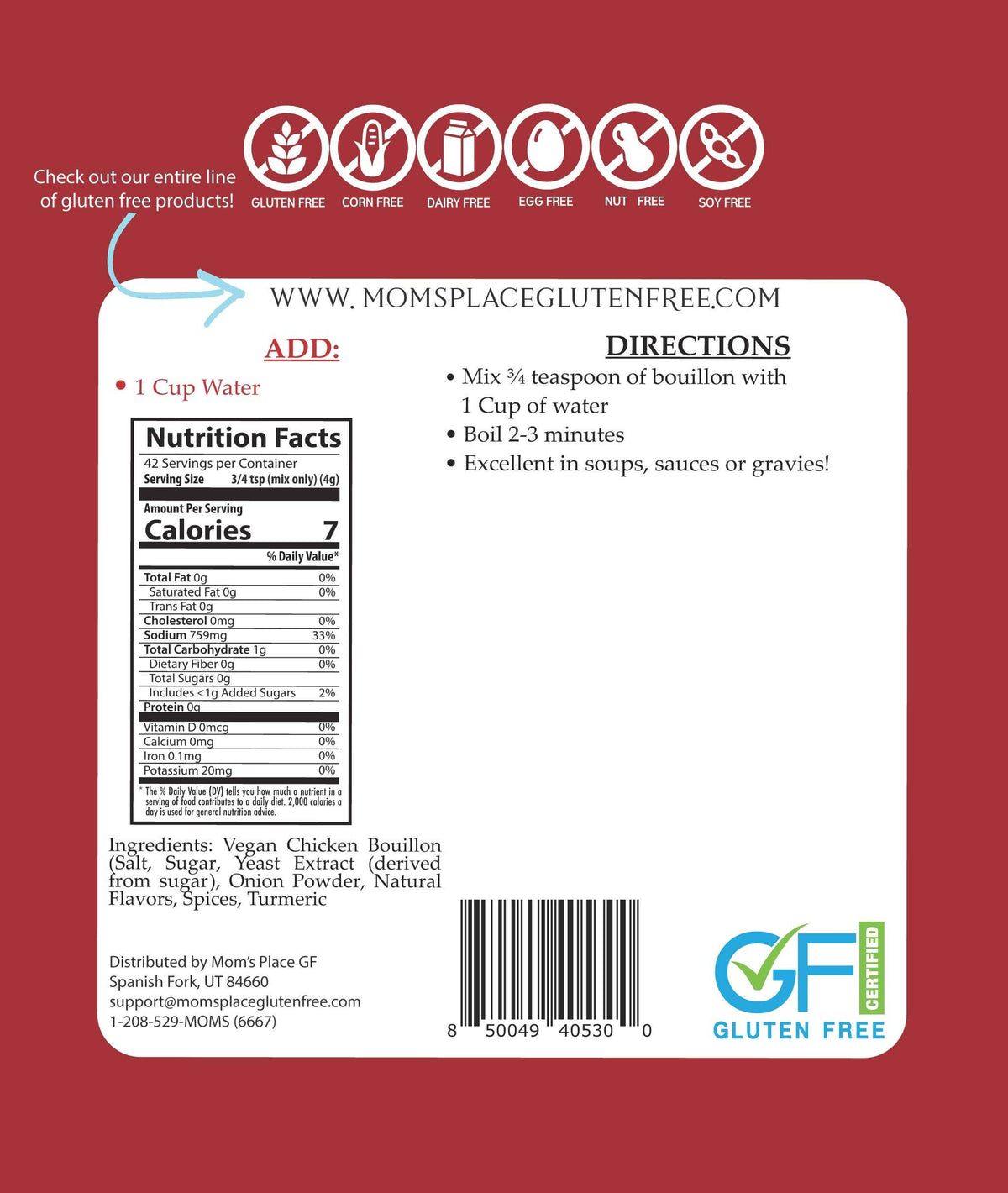 Gluten-Free Chicken Bouillon
