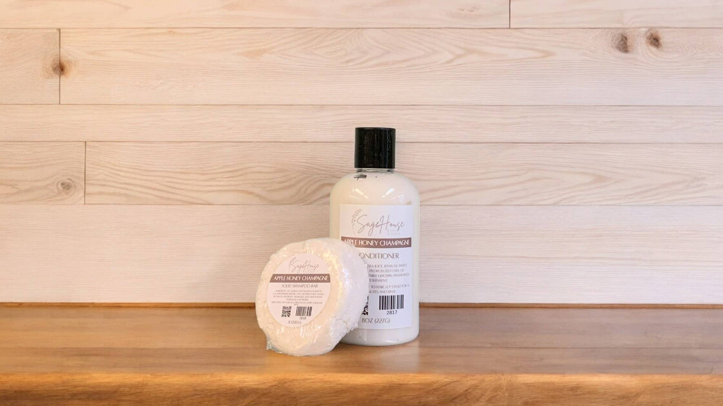 Apple Honey Champagne Hair Care: Shampoo Bar