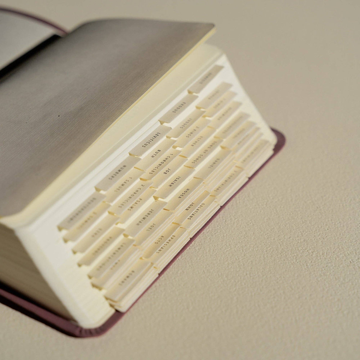 Bible Tabs: Black Foiling
