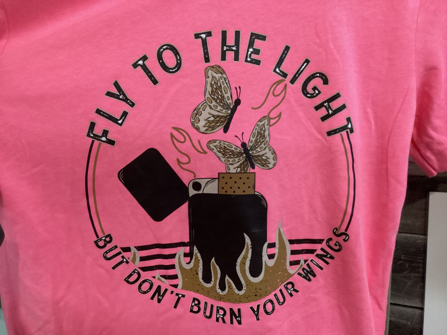 Fly To The Light T Shirt