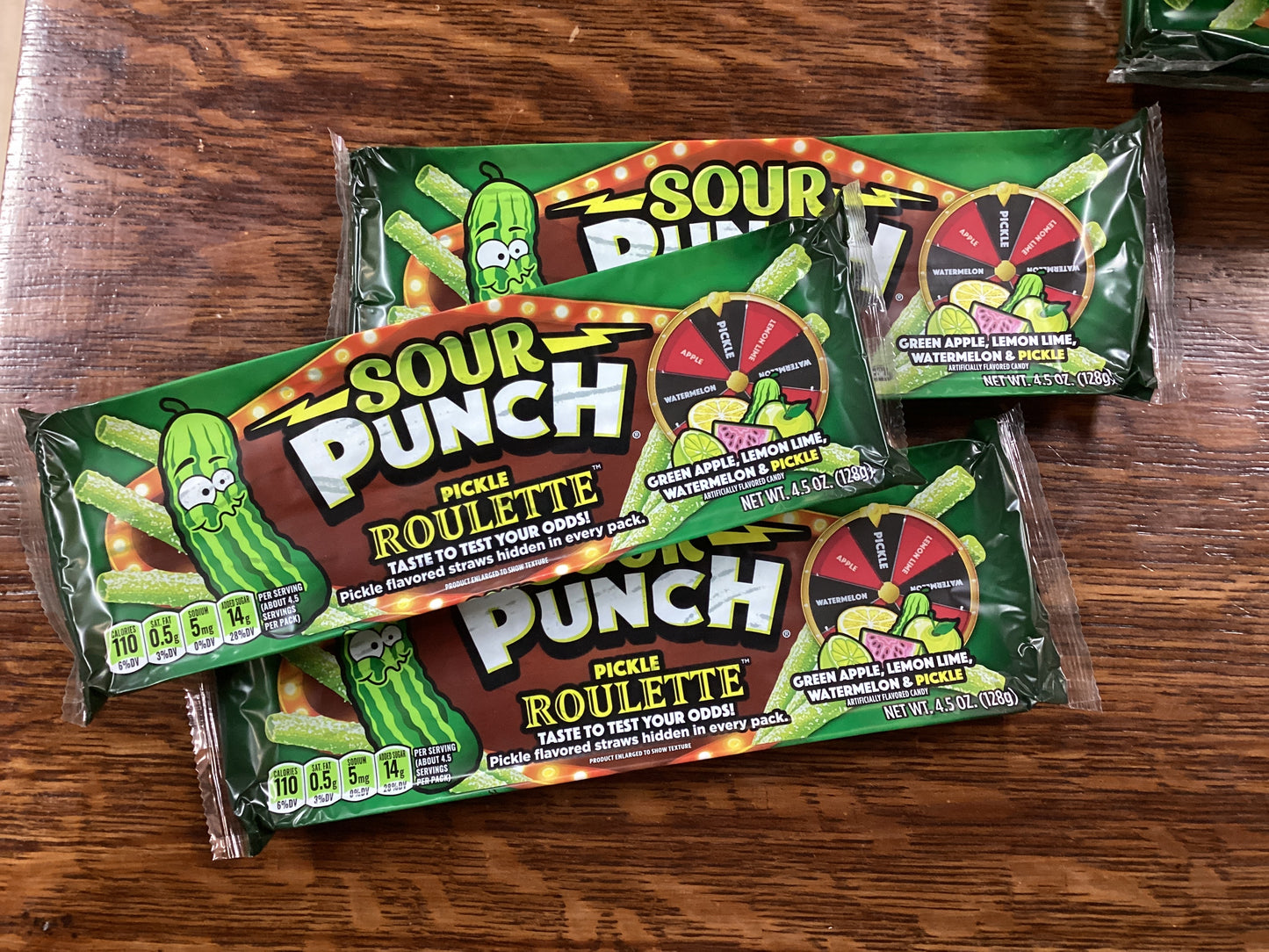 Pickle Roulette Straws