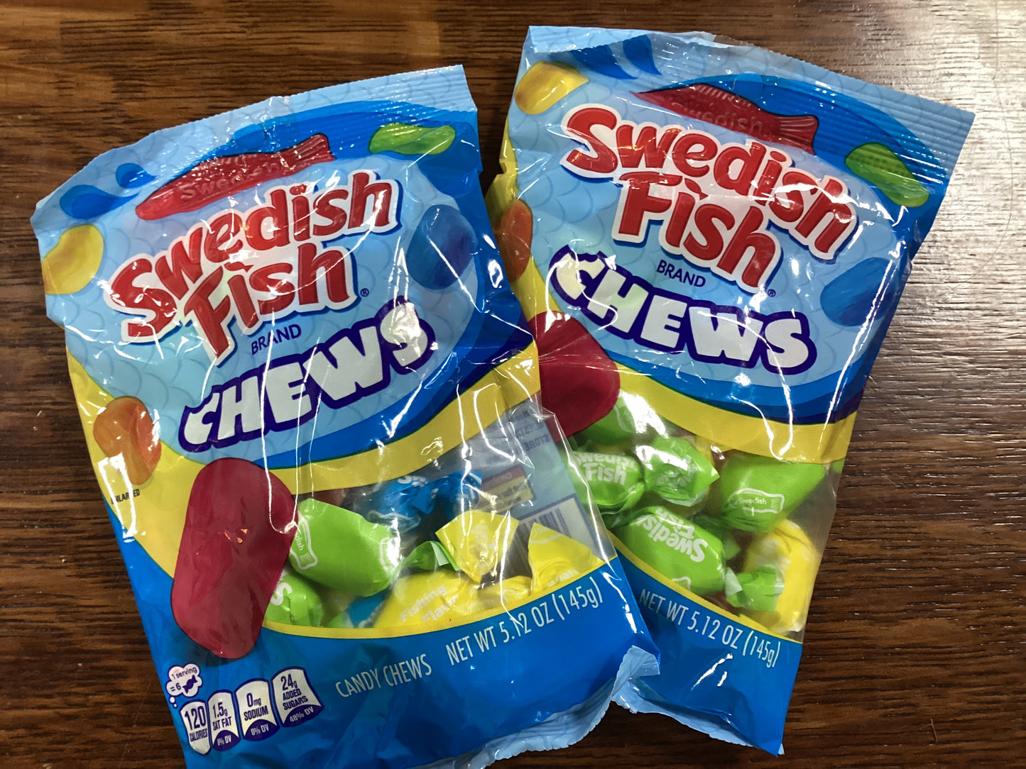 Swedish Fish Chew Bags