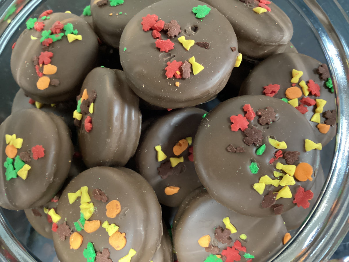 Fall Milk Chocolate Oreos