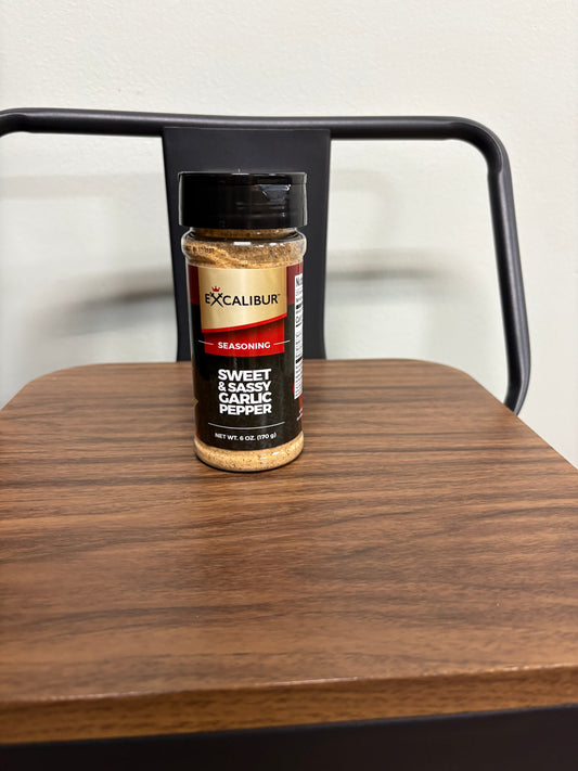 Sweet & Sassy Garlic Pepper Seasoning