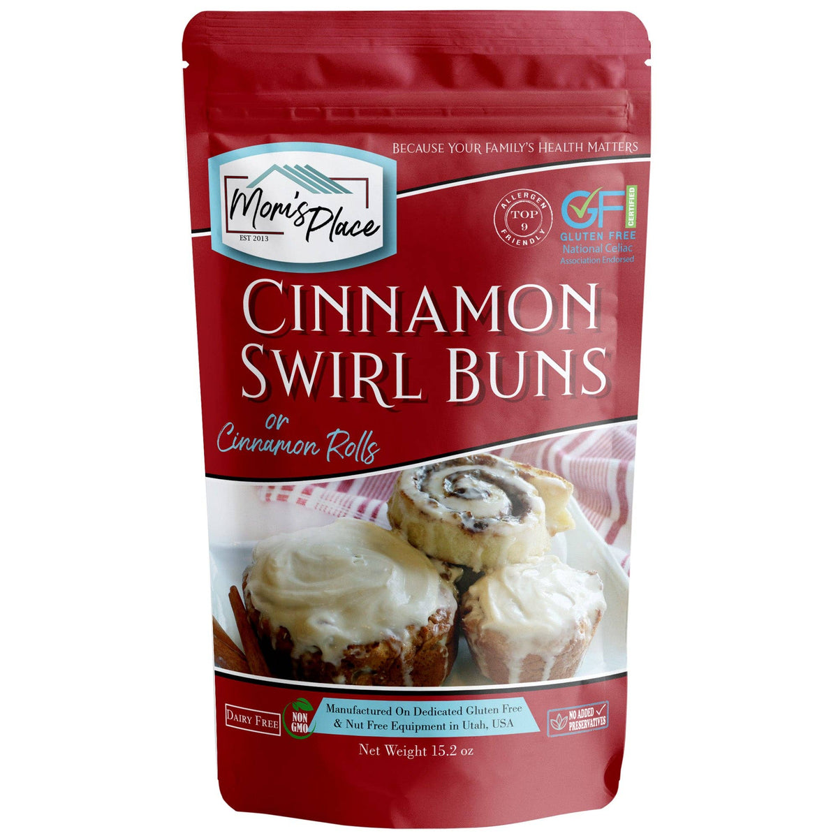 Gluten-Free Cinnamon Swirl Bun OR Cinnamon Roll Mix
