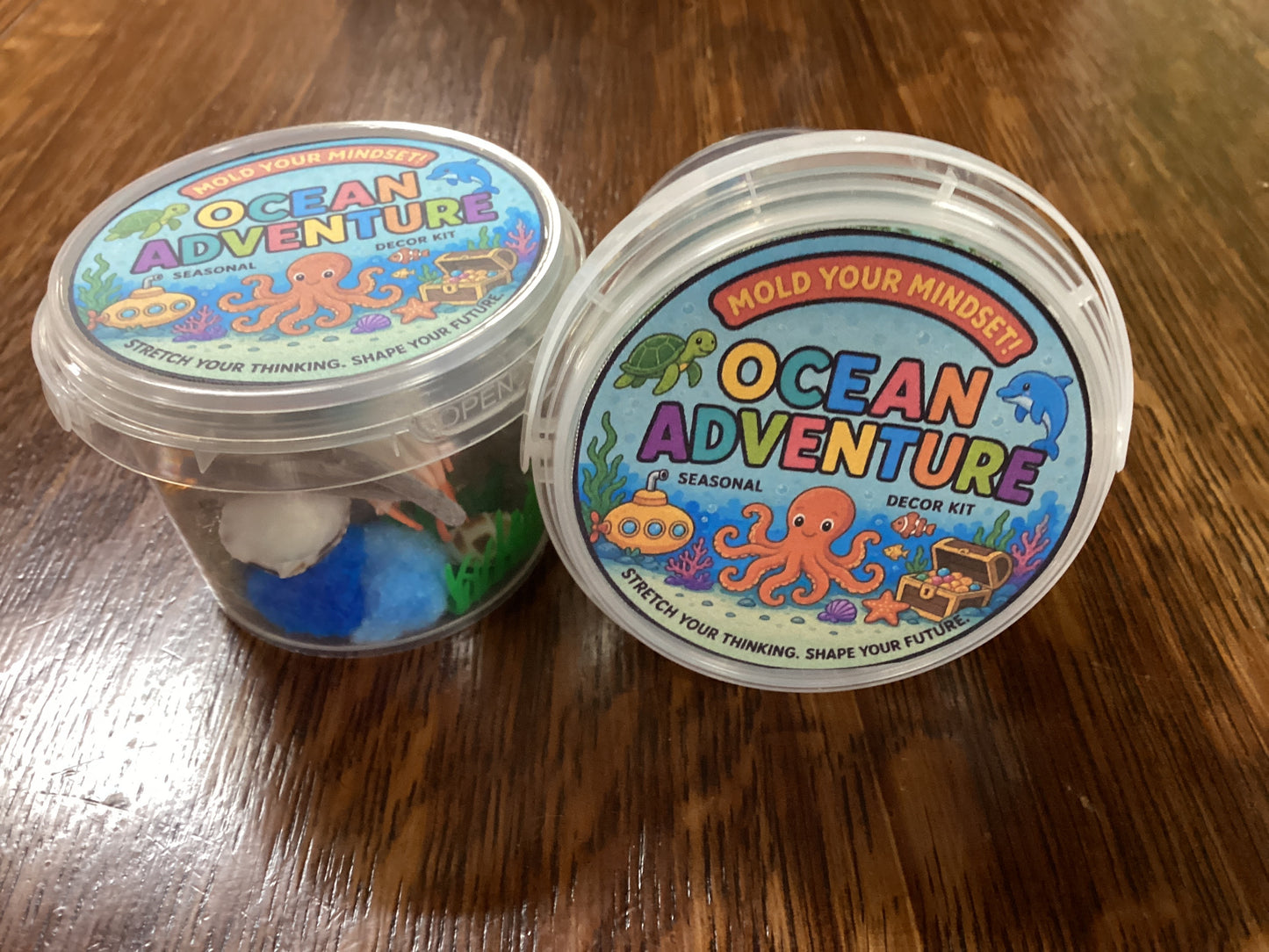 Ocean Adventure Play Dough