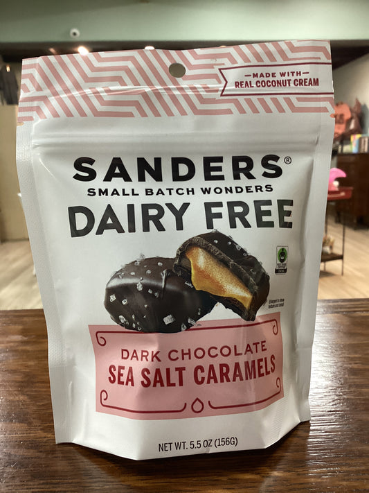 Dairy free sea salt caramels