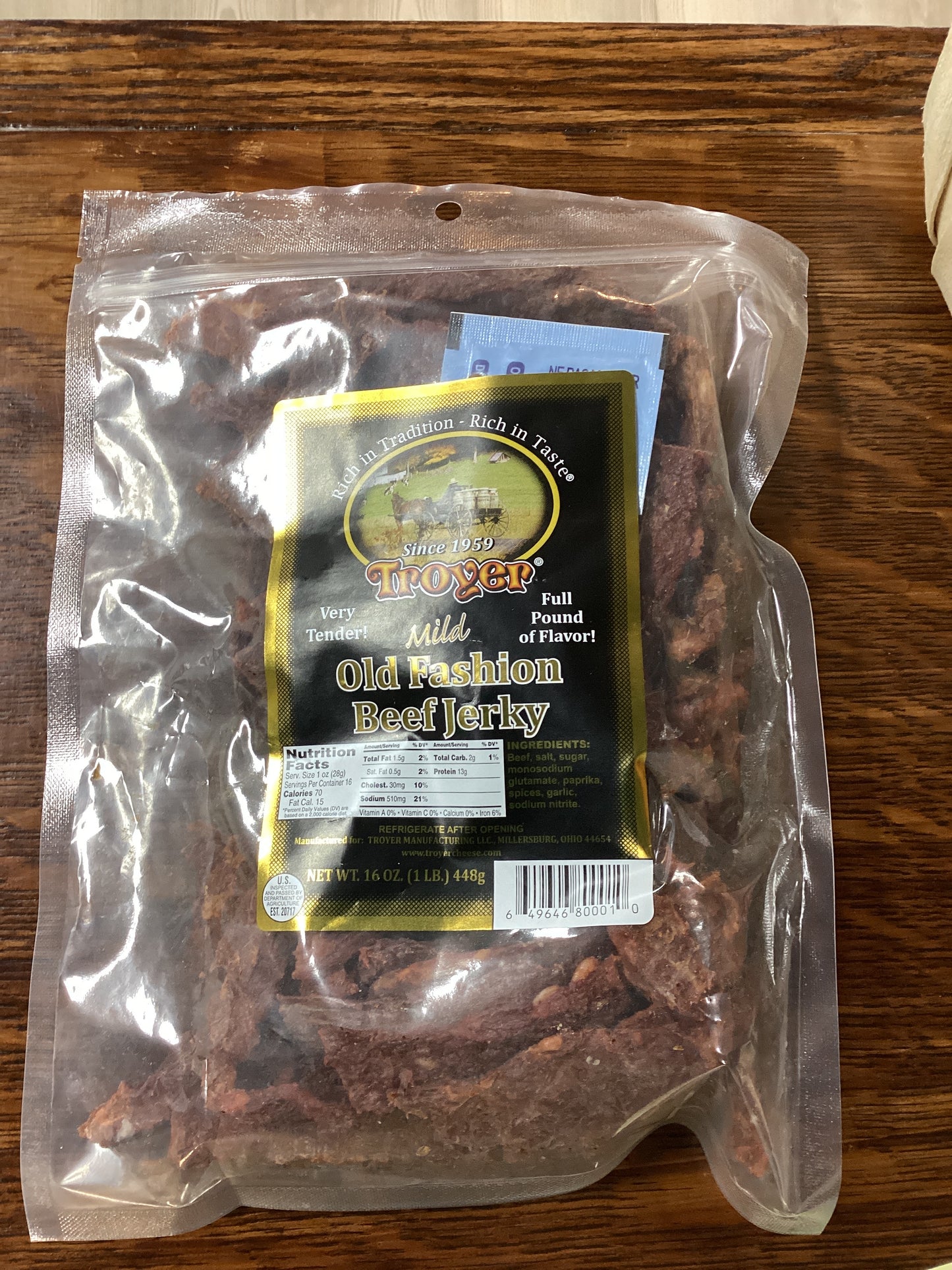 Large Mild Beef Jerky