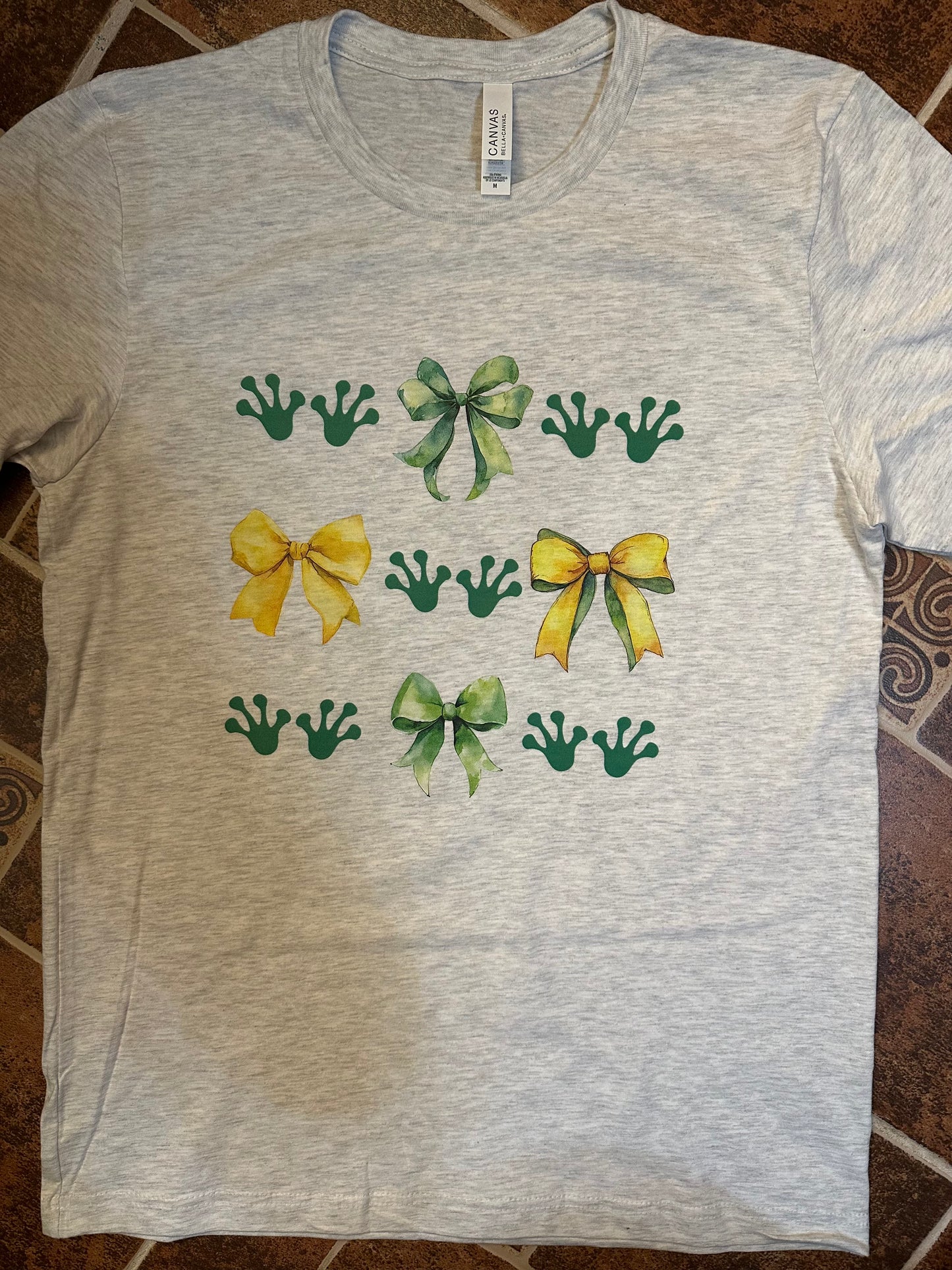 Pratt Frogs Print T Shirt