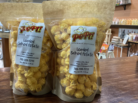 Mini Loaded Baked Potato Popcorn