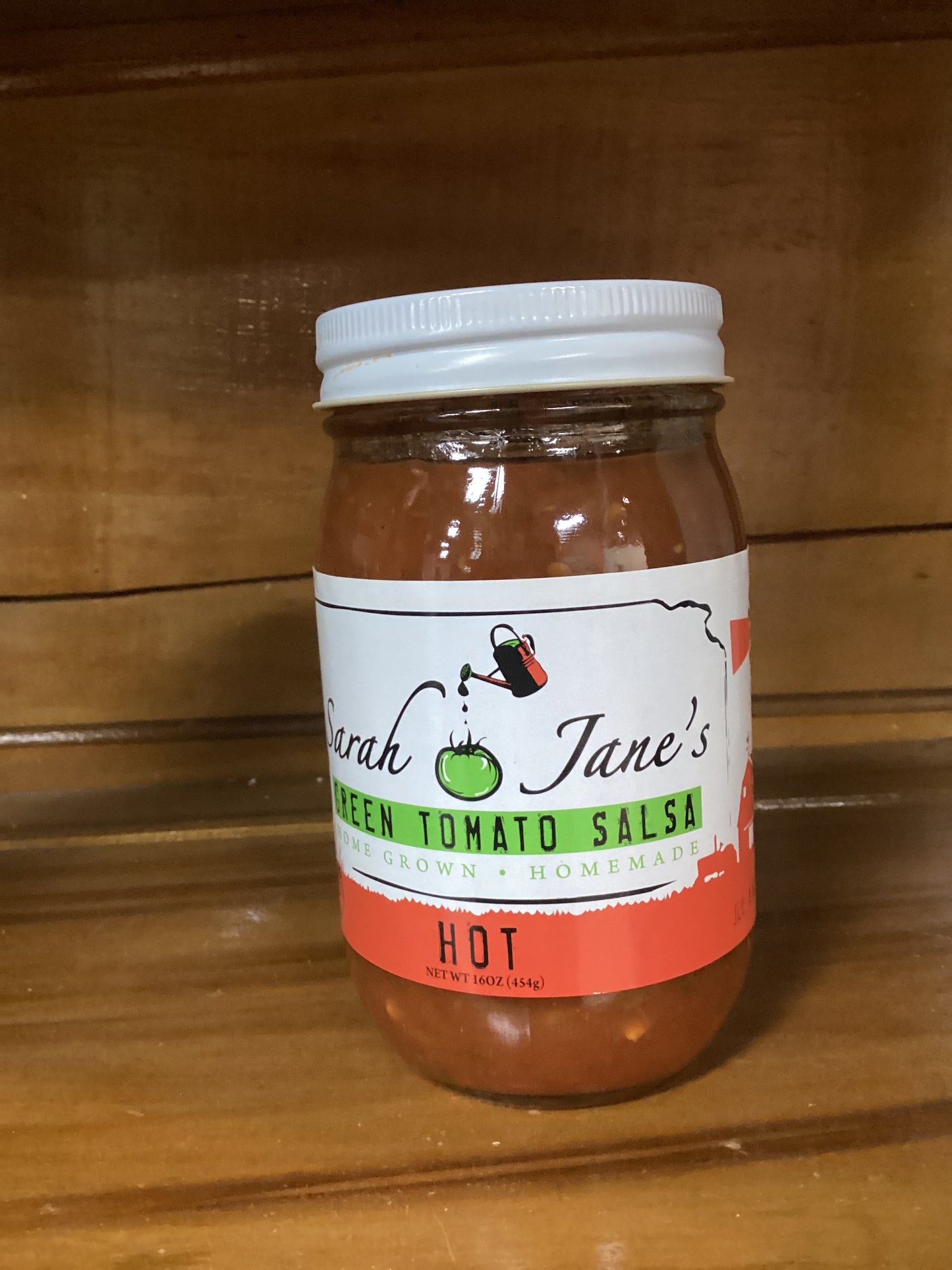 Hot Green Tomato Salsa