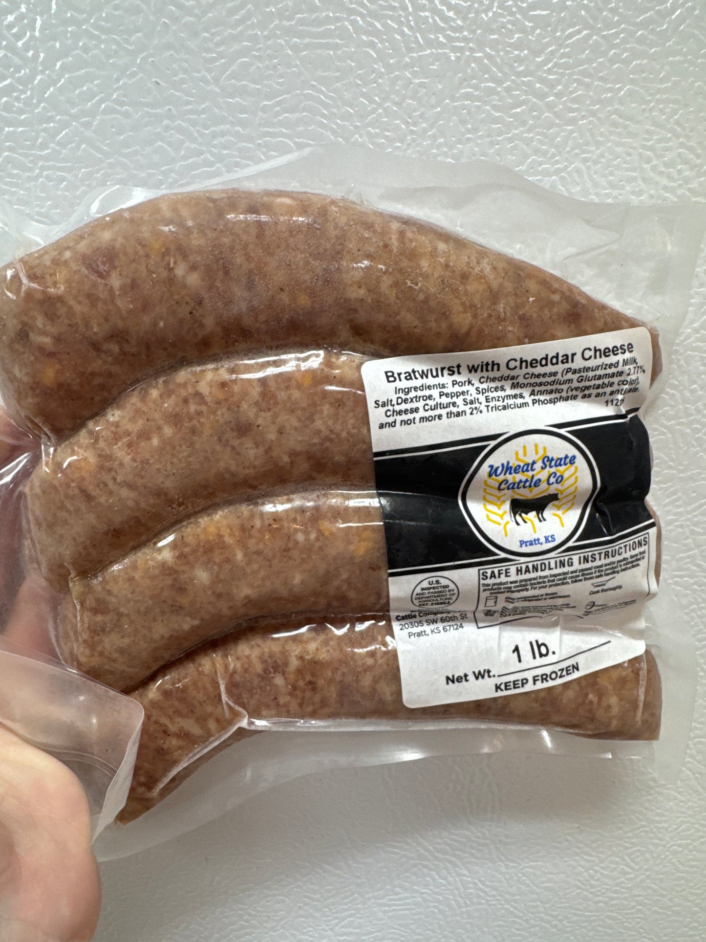 Bratwurst - Cheddar