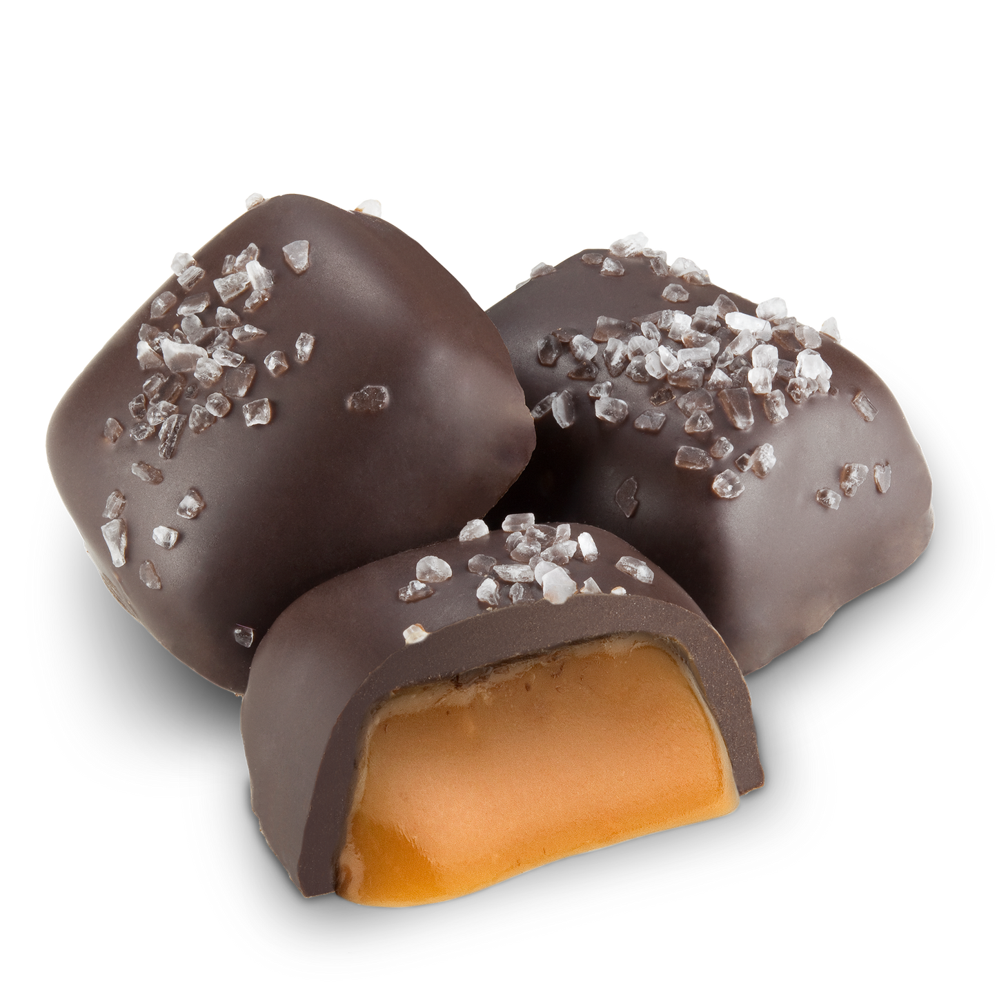 Dark Chocolate Sea Salt Caramels