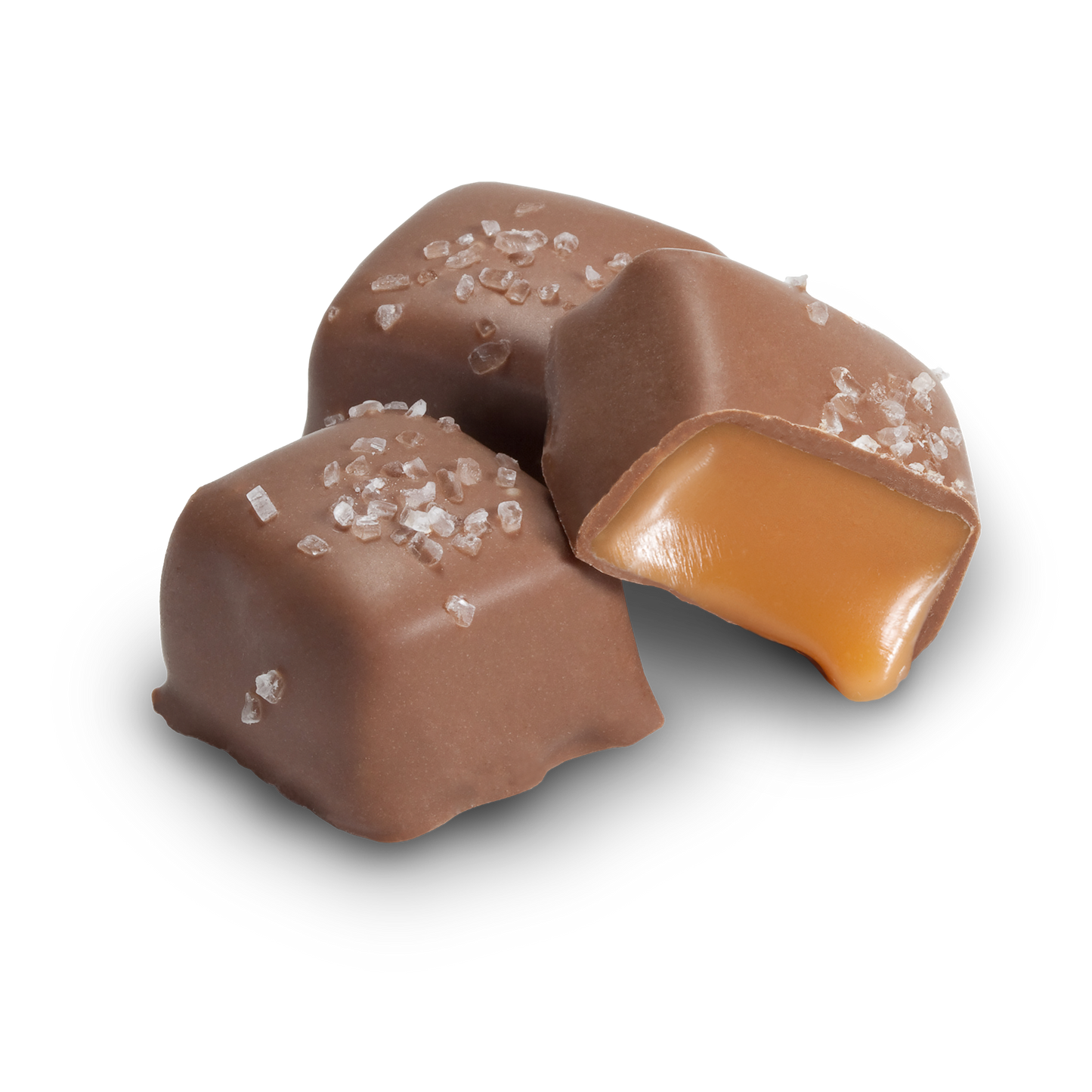 Milk Chocolate Caramels with Sea Salt