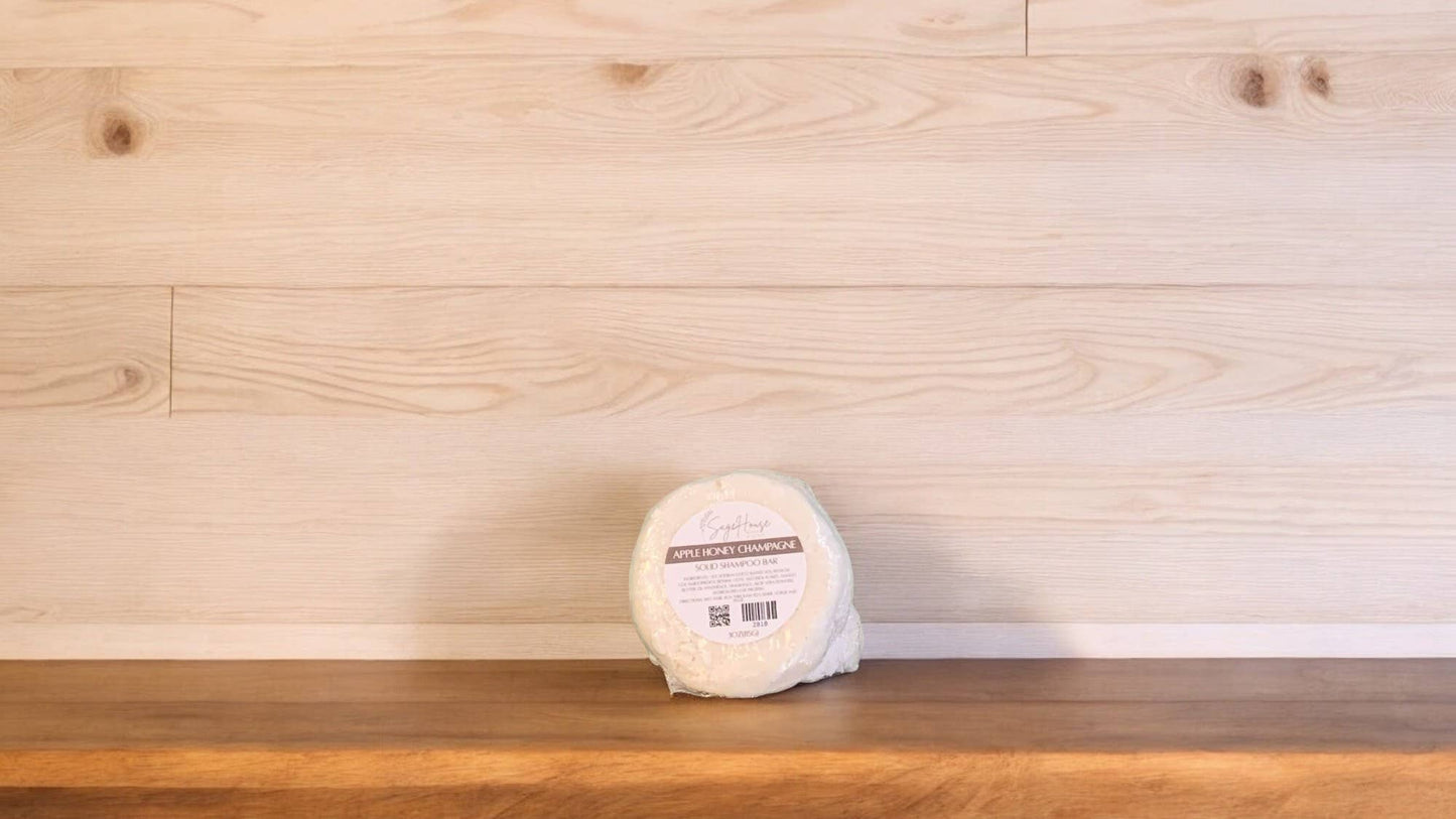 Apple Honey Champagne Hair Care: Shampoo Bar