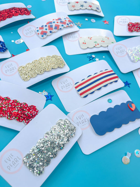 4th of July Snap Clip: Stars