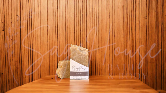 Leather Beer Soap
