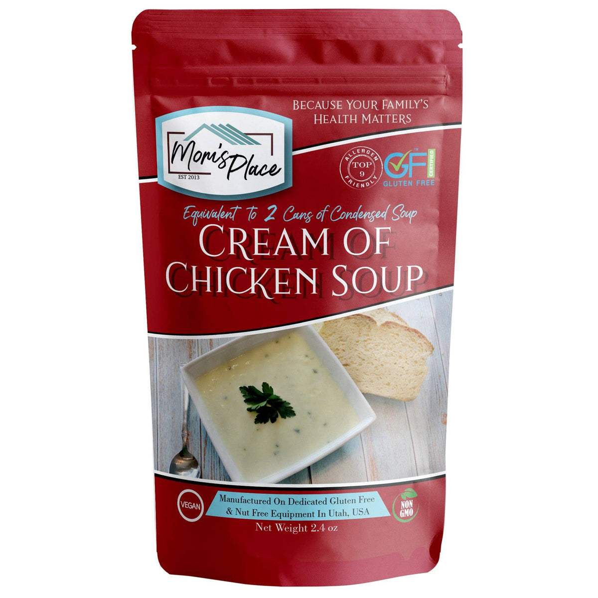Gluten-Free Cream of Chicken Soup Mix, Dairy-Free