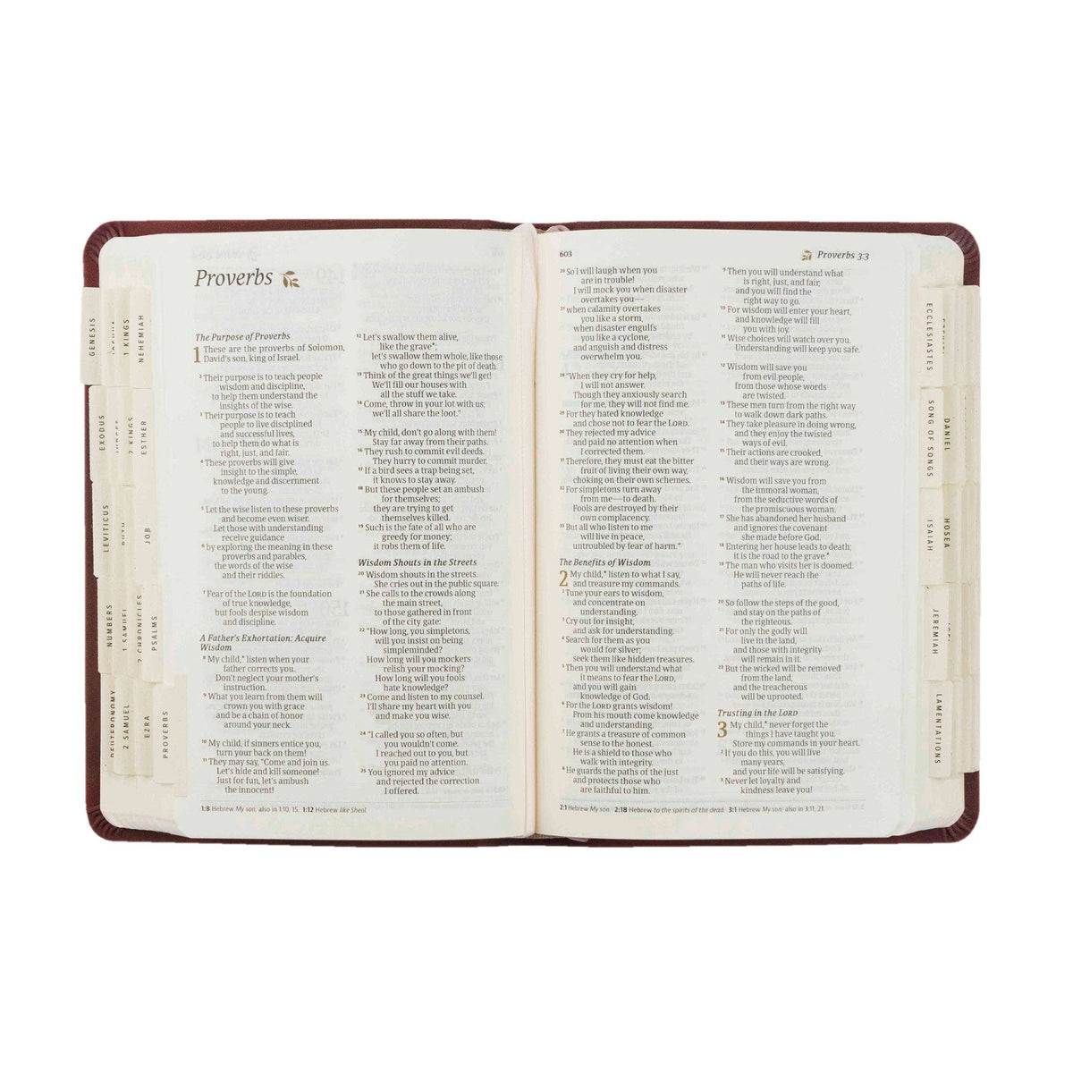 Bible Tabs: Black Foiling