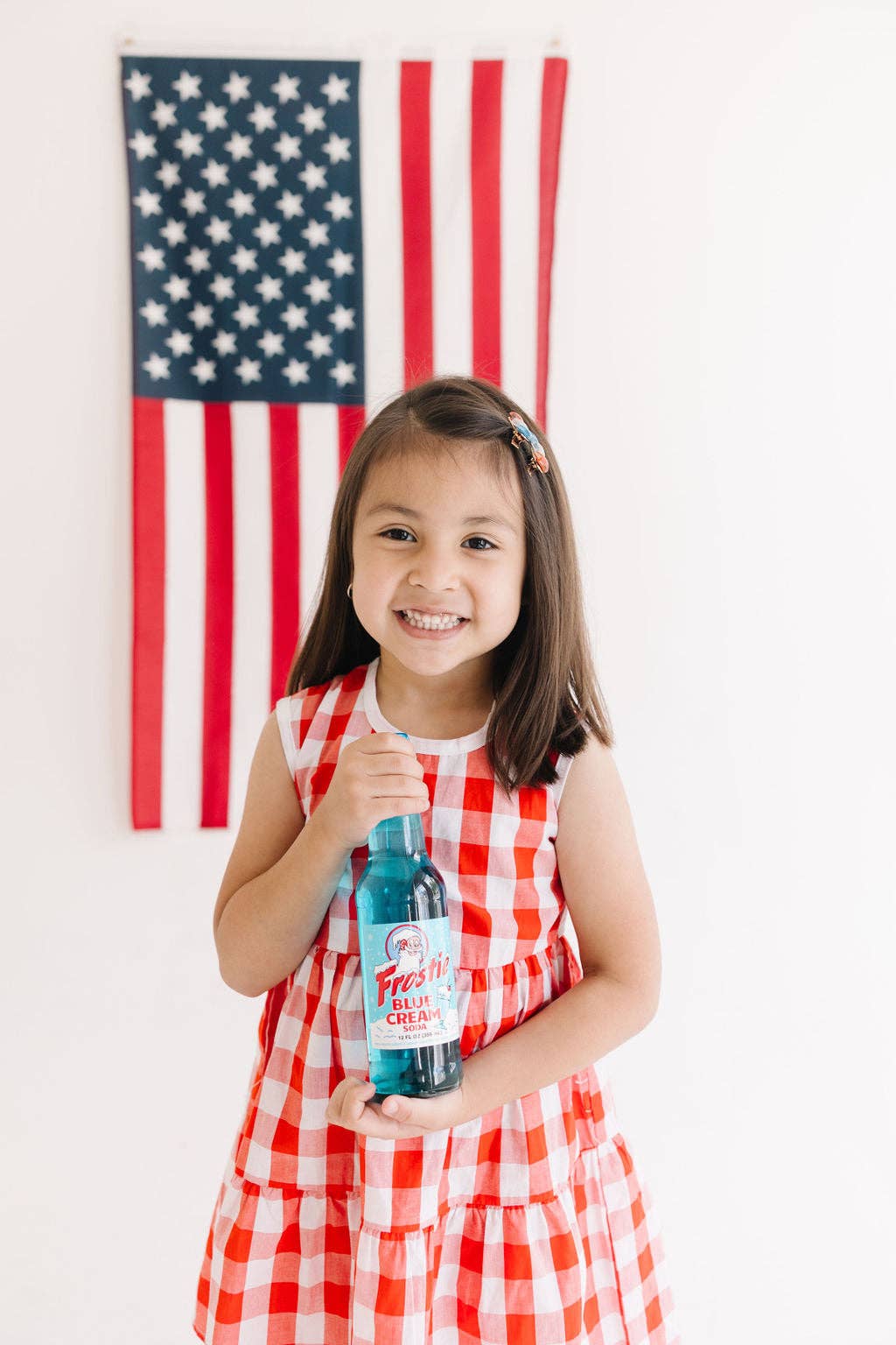 Red White Blue Star Pigtail Set